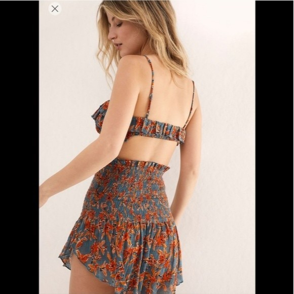 🍒NWT🍒 FREE PEOPLE 3 PIECE TROPICAL SET - Picture 6 of 8